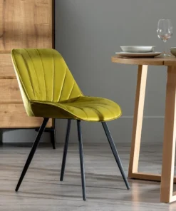 Alternative view of Silla terciopelo mod. Miami