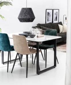 Alternative view of Silla terciopelo mod. Denver