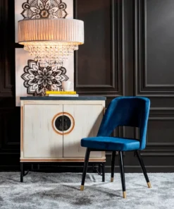 Alternative view of Silla terciopelo mod. Nairobi